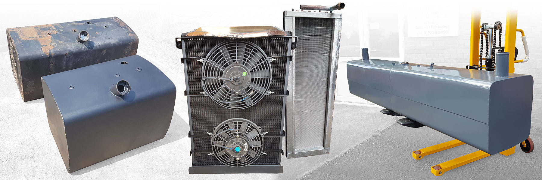 Range of Radiator Repairs