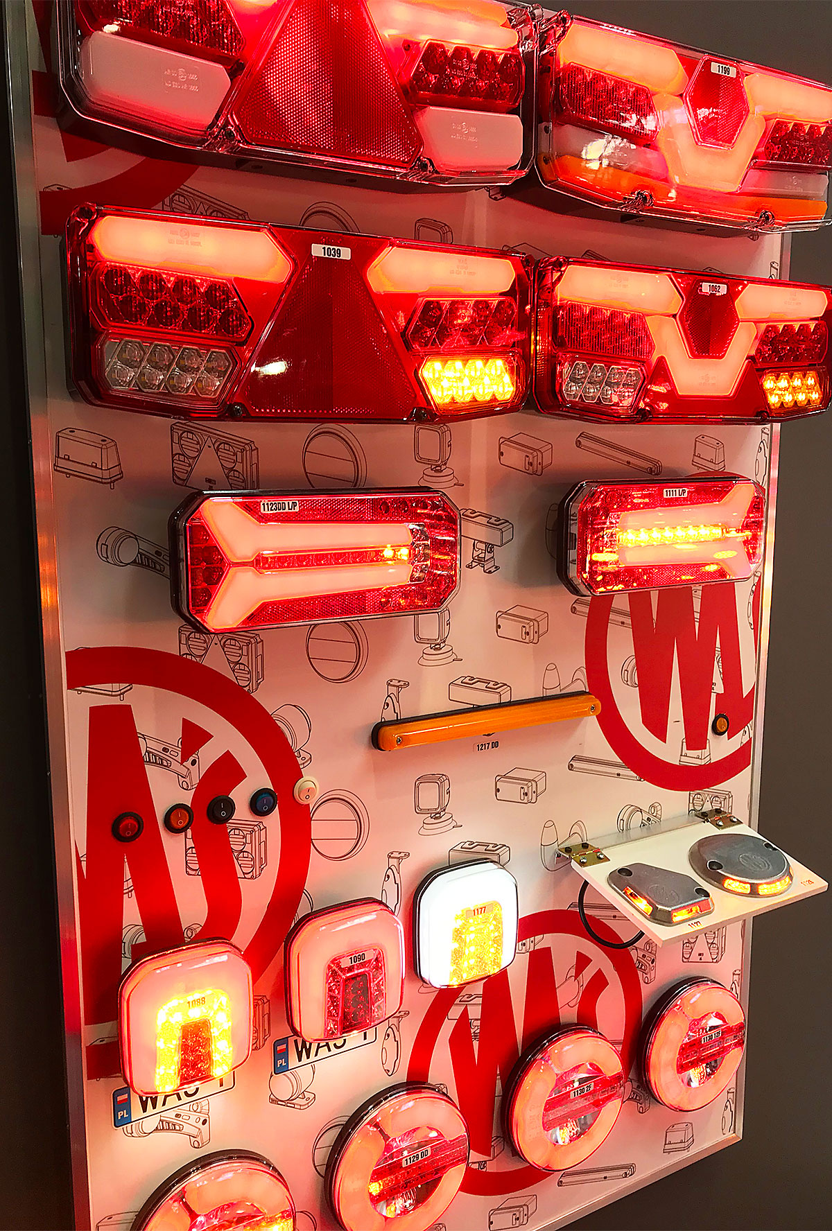 WAS Lighting Product Stand