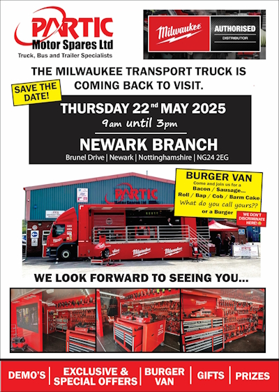THE MILWAUKEE TRANSPORT TRUCK IS COMING...